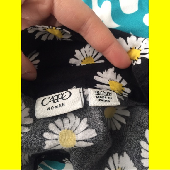 PLUS Cato Daisy top sz 18/20 - Picture 6 of 6